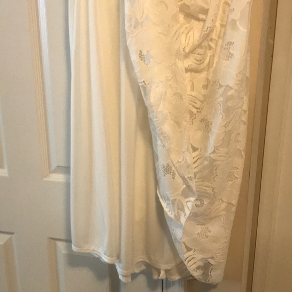Brand NWT LULAROE “LUCY” Small Skirt In WHITE! - Picture 5 of 6